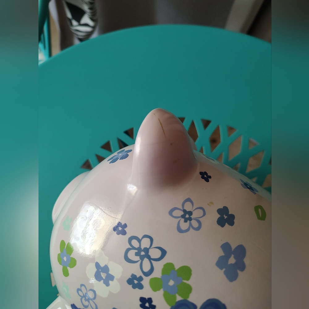 Floral Piggy Bank - Picture 8 of 8